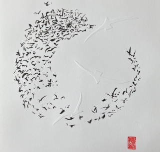 beatrice-lemercier - Murmuration